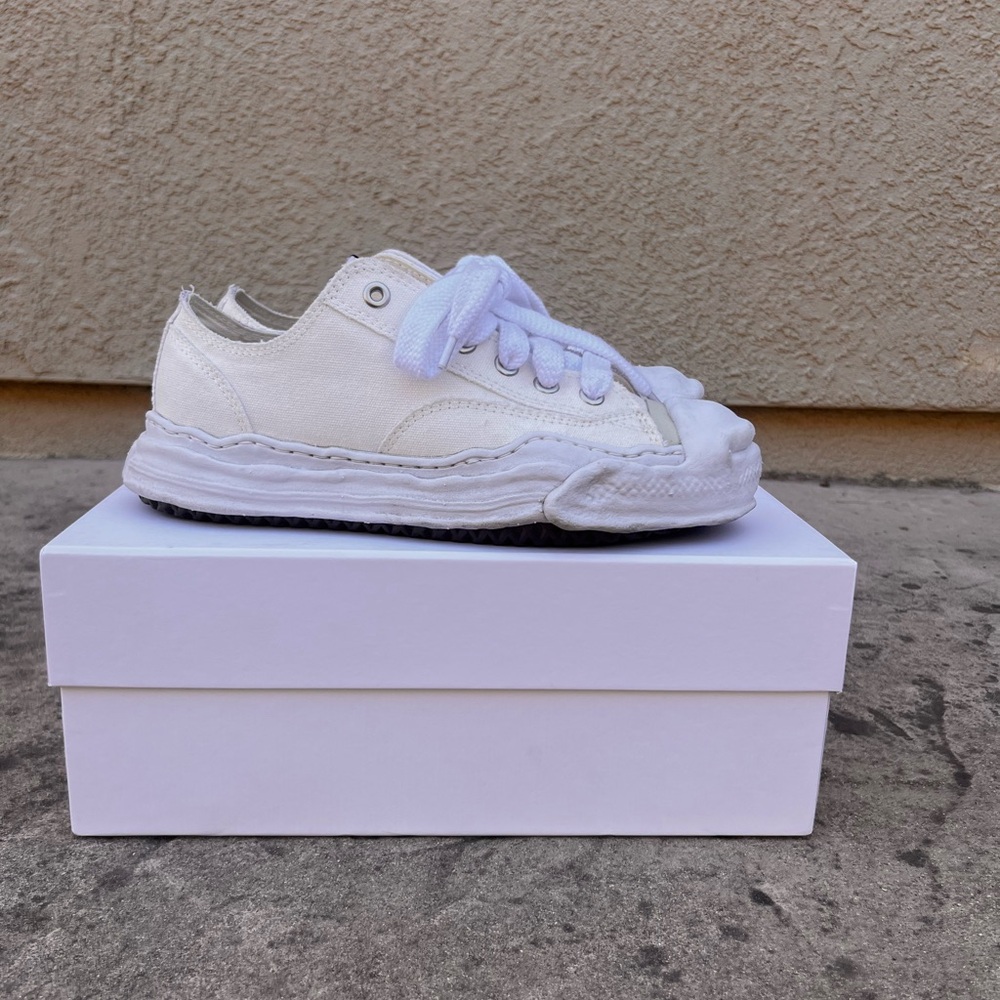 Mihara Yasuhiro Hank OG Sole Canvas Low White